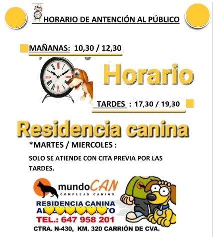 Horario MundoCan